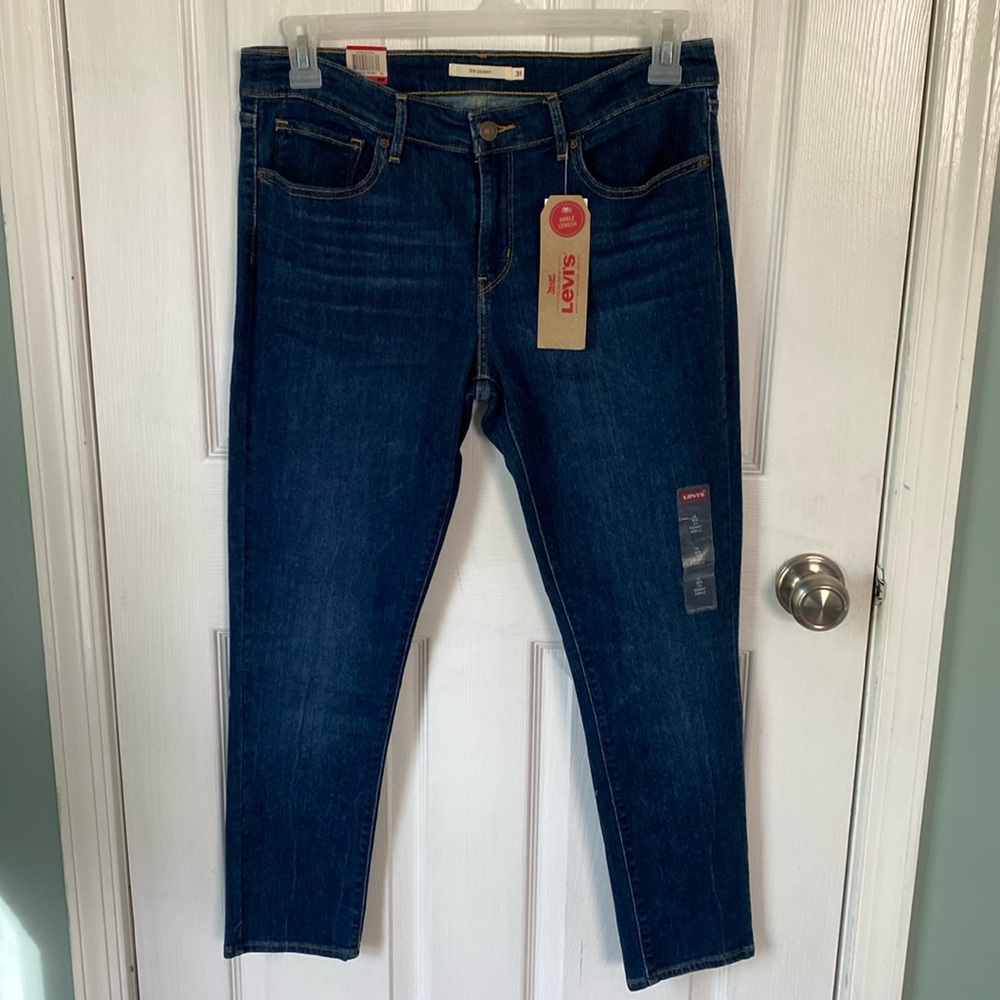 Levi's Women's Skinny Jeans - Dark Blue